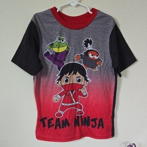 Team Ninja Kids Graphic Ryan WORLD PJ TEE
